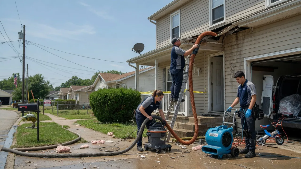 Water Damage Restoration in Lupton, MI near me